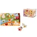 Eichhorn: Holztiere-Puzzle mit Griff in verschiedenen Varianten 1 Stück - Simba Toys