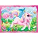 Einhörner und Magie 4-in-1 Puzzle - Trefl