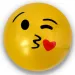 Emoji-Muster-Gummiball in verschiedenen Ausführungen, 23 cm