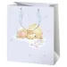 Exklusive Forever Friends Bären lila mittlere Geschenktasche 18x23x10cm