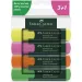 Faber-Castell: 1548 Superfluorescent 4er-Set Textmarker