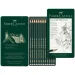 Faber-Castell: Castell 9000 Graphitbleistift 12er-Set in Metalldose