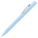 Faber-Castell: GRIP 2010 Harmonie himmelblauer Kugelschreiber mit austauschbarer Mine