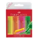 Faber-Castell: Nachfüllbarer Textmarker 1546 4er-Set