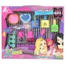 Fashion Girl: Schminkset mit Haarkreide, Schminke und Fingerspreizer-Schwamm