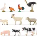 Faunica: Tierfarm-Spielset mit Zubehör - Woodyland