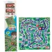 Feuerwehr-Auto-Brettspiel Spielmatte 70x70cm