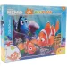 Findet Nemo 2-in-1 Maxi Puzzle mit 24 Teilen und Malbuch 70x50 cm – Lisciani