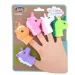 Fingerpuppen mit Tieren, 5 Stück pro Packung, in verschiedenen Varianten