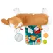 Fischer-Price: Corgie Puppy Wachs-mit-mir Bauchpolster mit Rassel, Beißring und Spiegel - Mattel