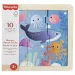 Fisher-Price: Meerestiere Holzpuzzle - Mattel