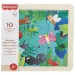 Fisher-Price: Waldinsekten Holzpuzzle Tafel - Mattel
