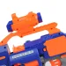 Flames Storm: Elektrischer riesiger Schaumstoffblaster mit Licht, Drehtrommel und Munition 73cm