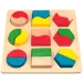 Formenpuzzle aus Holz mit 18 Teilen
