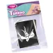 Frauen 1 Glitzertattoo-Schablonenset 10-teilig