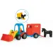 Frontlader-Traktor mit Pferdetransportanhänger 41cm - Wader