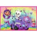 Gabis Puppenhaus Spiel mit Gabi 2x24-teilige Puzzle - Trefl