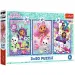 Gabis Puppenhaus bunte Tage 3x80 Teile Puzzle - Trefl