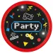 Gamer-Party-Motiv Pappteller 8er-Set 23cm