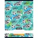 Geheftetes, liniertes Heft mit der Aufschrift "Football time", 80 Blatt, 32 Linien, A/4