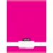 Geheftetes, unliniertes Neonrosa-Heft 80-32 A/4