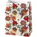 Geschenktasche mit Blumenmuster in Übergröße 40x56x20cm