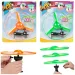 Go Play Hubschrauber-Propeller-Abschuss-Spielset in verschiedenen Farben, 1 Stück