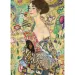 Gustav Klimt: Die Dame mit Fächer 1000-teilige Puzzle - Trefl