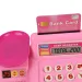 Happy Shopping: Rosa Registrierkasse mit Produkten, Sound und Zubehör 22x10x15cm