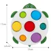 Happy World: Pop it! Beruhigende Schildkrötenfreund-Fähigkeitsspielzeug für Babys