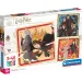 Harry Potter 3x48 Stück Supercolor Puzzle - Clementoni