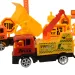 Heavy Duty: Bau-Spielset mit Schwungrad-Autos und Zubehör