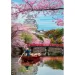 Himeji-Schloss im Frühling 1000-teiliges HQC Puzzle - Clementoni