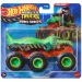 Hot Wheels Monster Trucks: Big Rigs sechsrädriger Mega Wrex grünes Zugfahrzeug 1/64 - Mattel