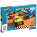 Hot Wheels Rennen bereit 104-teiliges Maxi Supercolor Puzzle - Clementoni