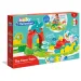 Interaktiver bunter Baby-Zug-Set mit Bauernhof-Zubehör