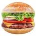 Intex: Aufblasbare Hamburger-Luftmatratze 145x142cm