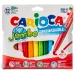 Jumbo Filzstift-Set im Etui 12 Stück - Carioca