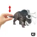 Jurassic World: Wiedergeburt Wild Roar Nasutoceratops Angriffs-Dinosaurier-Figur – Mattel