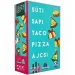 Keks, Mütze, Taco, Pizza, Gesellschaftsspiel als Geschenk