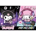 Kuromi und My Melody Stadt-Rhythmus 160-teiliges Puzzle – Trefl