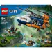 LEGO® City: Dschungel-Forschungshelikopter an der Basis (60437)