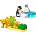 LEGO® DUPLO®: Tierfamilien in der Wildnis: Pinguine und Löwen (10442)