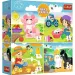Leben auf dem Bauernhof 4-in-1 12-9-6-4-teiliges Puzzle - Trefl