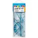 Lineal-Set mit Winkelmesser 4-teilig - Carioca