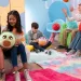 Little Biggies: Aufblasbarer Mini-Plüsch-Erdbeere