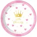 Little Princess 8-teiliges Pappteller-Set 20cm