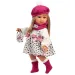 Llorens: 40 cm große Carla Puppe mit rosa Mütze und modischer Handtasche