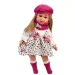 Llorens: 40 cm große Carla Puppe mit rosa Mütze und modischer Handtasche