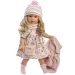 Llorens: Lucia 40 cm große Puppe im Blumenkleid mit Handtasche